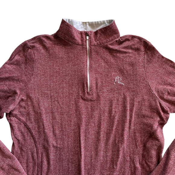 RHOBACK Herringbone Jacquard Performance Q-Zip
Women's Performance Size L red - Picture 3 of 13